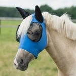 BUSSE Fliegenmaske Twin FIT Flexi mit Ohrenschutz Denim Pony ohne N&uuml;sternschutz UV