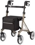 Bischoff & Bischoff&reg; ALEVO Alu Rollator Faltbar Leicht mit Sitz & Tasche,...
