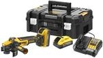 DEWALT DCG409H2T-QW Schleifmaschine 18V 125mm mit 2 Batterien 5Ah Powerstack
