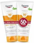 SENSITIVE PROTECT toque seco gel crema SPF50+ promo 2 x 50 ml