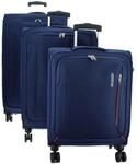 American Tourister Hyperspeed - Kofferset 3-teilig, Blau (Combat Navy)