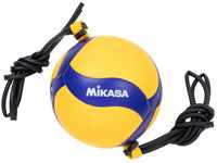 Mikasa Unisex – Erwachsene V300W-AT-TR Volleyball, blau, 5