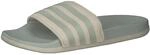 adidas Adilette Comfort Slides Damen Rutsche, Wonder White Linen Green Linen Green,