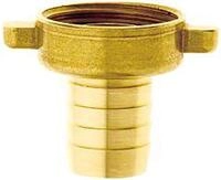 Geka 54GSB Schlauchverschraubung 2/3 IG G 1 1/4 Zoll 25mm aus Messing, Gold, 18...