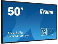 iiyama Prolite LE5041UHS-B1 125.7cm 49,5" Digital Signage Display VA LED Panel...