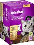 Whiskas 1+ Katzenfutter Pure Delight Gefl&uuml;gel Auswahl in Gelee, 12x85g (1...