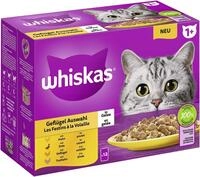 Whiskas 1 + Katzenfutter Gefl&uuml;gel Auswahl in Gelee, 12x85g (1 Packung) &ndash;