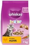 Whiskas Junior Trockenfutter Huhn, 7kg (1 Packung) - Katzentrockenfutter f&uuml;r