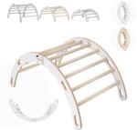 MAMOI&reg; Kletterbogen, Kletterdreieck, Klettern, Kletterger&uuml;st aus Holz, Holzbogen,