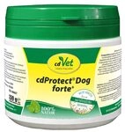 cdVet cdProtect Dog forte+ 150 g | Erg&auml;nzungsfuttermittel f&uuml;r Hunde - Wilde