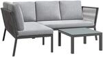 OUTLIV. Lounge-Set Alex, Aluminium Rope, Ecksofa f&uuml;r Balkon und Terrasse,