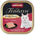animonda vom Feinsten Mildes Men&uuml; Pute + Tomaten (32 x 100g), getreidefreies