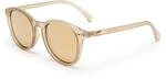 Le Specs. BANDWAGON MATTE STONE - Sonnenbrille f&uuml;r Damen und Herren Runde Rahmenform