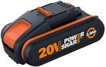 Worx WA3551 20Volt 2.0Ah. Li-ion PowerShare Ersatzakku