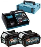Makita 191V07-0 Werkzeug-Akku und Ladeger&auml;t 40 V 2.0 Ah Li-Ion