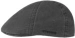 Stetson Texas Schirmm&uuml;tze Flatcap UV-Schutz Herren Fr&uuml;hling Sommer schwarz S (54-55