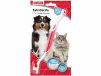 Beaphar Zahnbürste - Für Hunde und Katzen - Mit speziellem Borstenschnitt für
