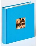 walther design ME-116-L Memo-Einsteckalbum Fun, 200 Fotos 13x18 cm, blau