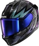 Shark, Integralhelme Motorrad D-SKWAL 3 Blast-R Black Green Glitter KGX, S