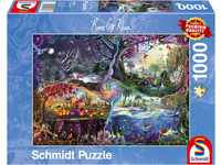 Schmidt Spiele 57587 Rose Cat Khan, Portal der Vier Reiche, 1000 Teile Puzzle,