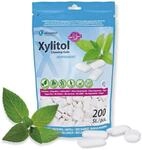 miradent Xylitol Zahnpflegekaugummi Vorteilspackung 200 St&uuml;ck | Pfefferminze 