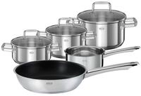 Kochtopf-Set - 5-teilig - Edelstahl 18/10 - mit Deckel