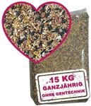MeinWildvogel - Wildvogel-Vital - Vogelfutter 15 kg - Wildvogelfutter - Streufutter -