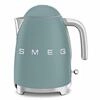 Smeg KLF03EGMEU kettle Smaragdgr&uuml;n, &Auml;sthetik im Stil der 50er years