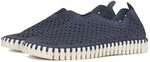 Ilse Jacobsen HORNB&AElig;K | Flache Damen-Schuhe | Slip-On Sneaker mit Recyceltem