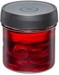 GEFU Fermentierglas NATIVO 0,5 Liter, inkl. Beschwerungsgewicht,...