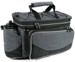Haberland Haberland Gep&auml;cktr&auml;gertasche Grau/Schwarz 40x22x24 cm