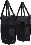 VAUDE Fahrrad 2in1 Hinterradtasche und Einkaufstasche TwinShopper, abnehmbare