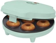 Bestron Donut Maker im Retro Design, Mini-Donut Maker f&uuml;r 7 kleine Donuts, inkl.