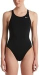 Nike Damen Fastback Einteiler Badeanzug, Negro (Black), 30 EU