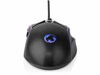 NEDIS Gaming Mouse - Verdrahtet - 800/1200 / 2400/3200 / 4800/7200 DPI - Einstellbar