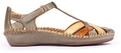 Pikolinos Halboffene Schuhe in Leder P. Vallarta f&uuml;r Frauen Farbe SAGE