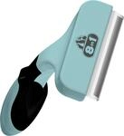 8in1 Coat DeShedder L - Unterfellb&uuml;rste f&uuml;r gro&szlig;e Hunde, f&uuml;r Kurzhaar und