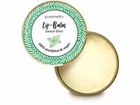 puremetics Zero Waste Lip Balm Sweet Mint (10g) | 100% vegan & plastikfrei 