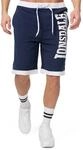 Lonsdale Herren Beachshorts Normale Passform CLENNELL S, Navy/White