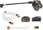 WORX WG633E Hydroshot Akku-Hochdruckreiniger 20V - 56 Bar Max. Druck -