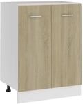 vidaXL Unterschrank Lyon Sonoma-Eiche 60x46x81,5 cm...