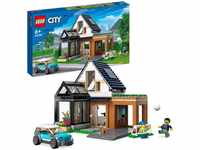 LEGO 60398 City Familienhaus mit Elektroauto, Puppenhaus Set mit Spielzeugauto...