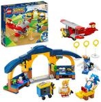 LEGO 76991 Sonic the Hedgehog Tails&lsquo; Tornadoflieger mit Werkstatt Set, Baubares