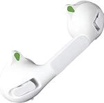 WENKO Wandgriff Secura 29 cm lang, Sauggriff mit Ampelfunktion, f&uuml;r sicheren...