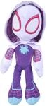 Simba 6315875811X12 - Disney Marvel Ghost Spider, 25cm Pl&uuml;schfigur mit Glow in the