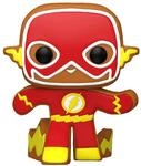 Funko POP! Heroes: DC Holiday - The Flash - Lebkuchen - Roter Blitz - DC Comics -