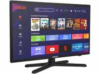 SELFSAT SMART LED TV 1224 (60cm/24) inkl. DVB-S2/C/T2 HD Tuner mit WLAN und Bluetooth