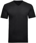 RAGMAN Shirt schwarz im Doppelpack V-Neck, S