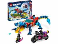 LEGO DREAMZzz Krokodilauto, 2in1 Set als Monster Truck oder Krokodil-Spielzeug-Auto,