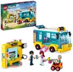 LEGO Friends Heartlake City Stadtbus-Spielzeug, Mini-Puppen & Busspielzeug-Set...